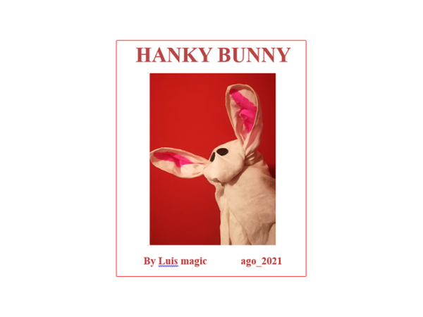HANKY BUNNY by Luis Magic video DOWNLOAD