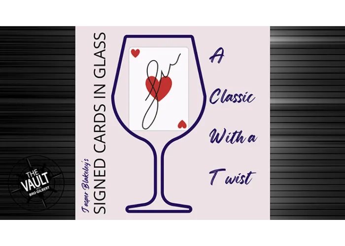 The Vault - Signed Cards In Glass by Jasper Blakeley video DOWNLOAD