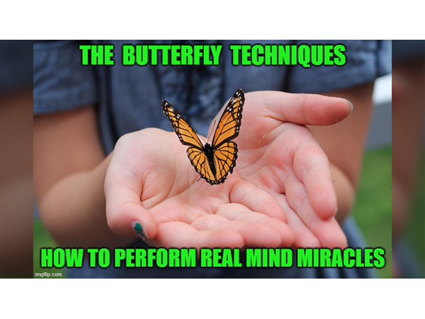 The Butterfly Technique's - How to Perform Real Mind Miraclesby Jonathan Royle mixed media DOWNLOAD
