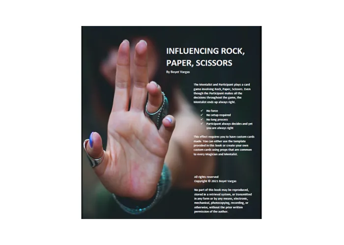 Influencing Rock Paper Scissors by Boyet Vargas ebook DOWNLOAD