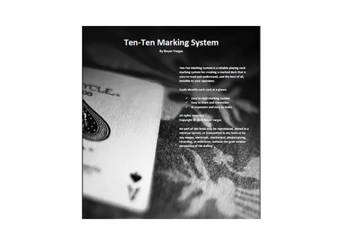 Ten-ten Marking System by Boyet Vargas ebook DOWNLOAD