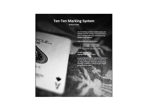 Ten-ten Marking System by Boyet Vargas ebook DOWNLOAD