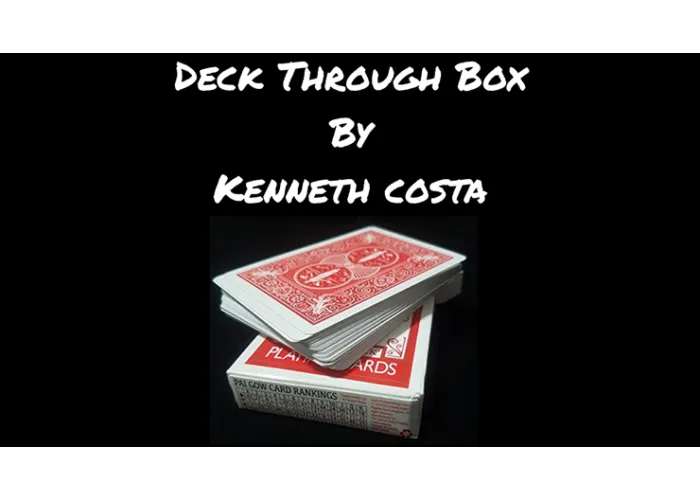 Deck Through Box by Kenneth Costa video DOWNLOAD
