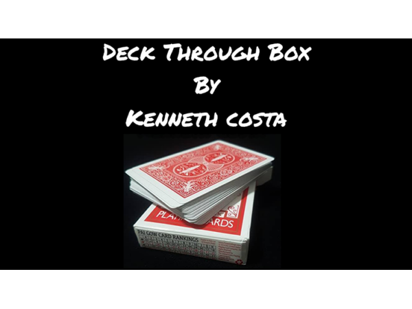 Deck Through Box by Kenneth Costa video DOWNLOAD