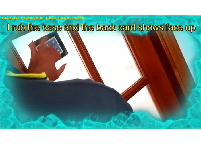 Playing Card in the Window Frame by Salvador Molano video DOWNLOAD