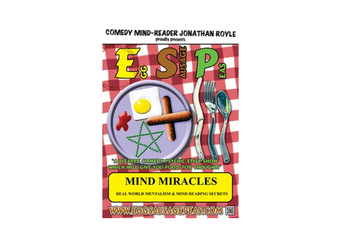 MIND MIRACLES - REAL WORLD MENTALISM & MIND READING SECRETS by Jonathan Royle mixed media DOWNLOAD
