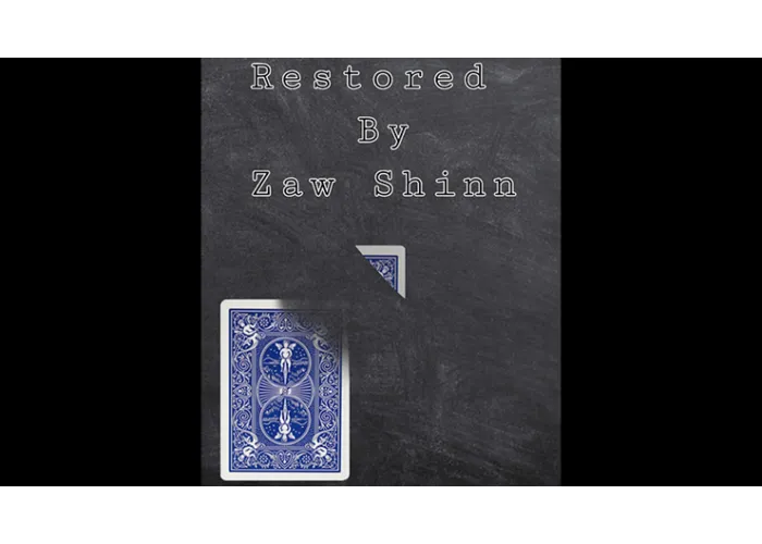 Restored by Zaw Shinn video DOWNLOAD