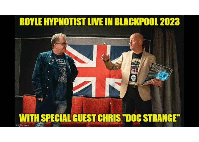 Royle Hypnotist Live in Blackpool 2023 Exposing the True Inside Secrets of Stage Hypnosis,Street Hypnotism & Combining Hypnotic Techniques with Magic & Mentalism by Jonathan Royle - Mixed Media DOWNLOAD