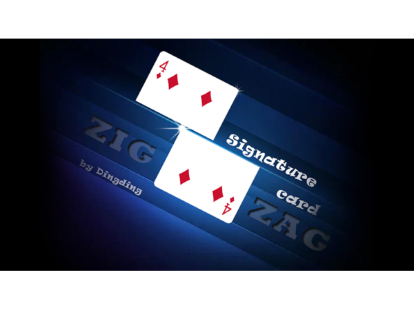 Signature Card Zig Zag by Dingding video DOWNLOAD