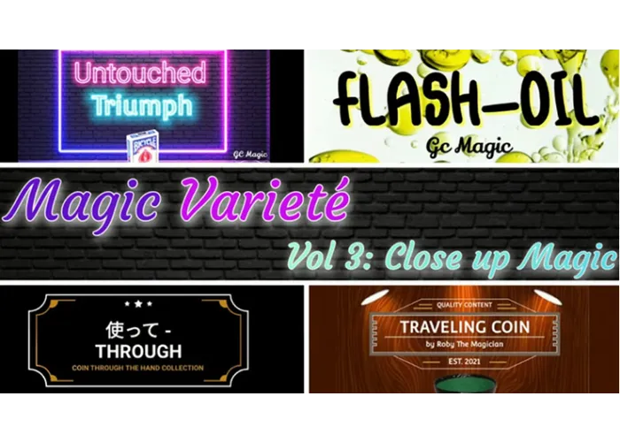 Variete Magic Vol 3 Close - Up Magic by Gonzalo Cuscuna video DOWNLOAD