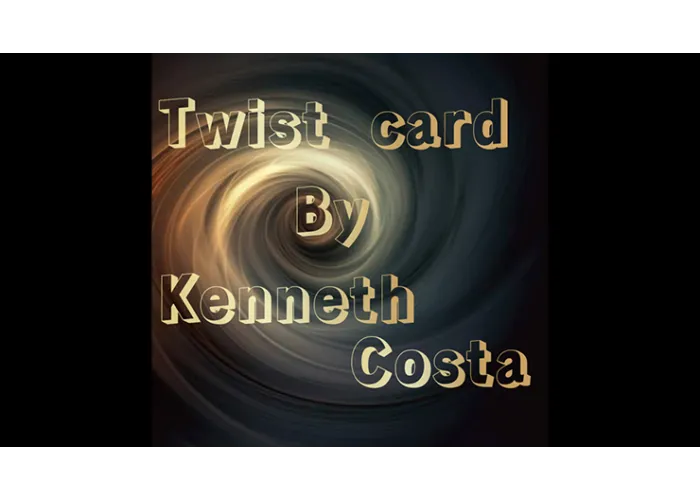 Twist Card by Kenneth Costa video DOWNLOAD