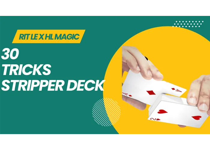 30 TRICKS STRIPPER DECK by RIT LE X HL MAGIC video DOWNLOAD