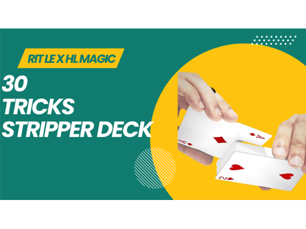 30 TRICKS STRIPPER DECK by RIT LE X HL MAGIC video DOWNLOAD