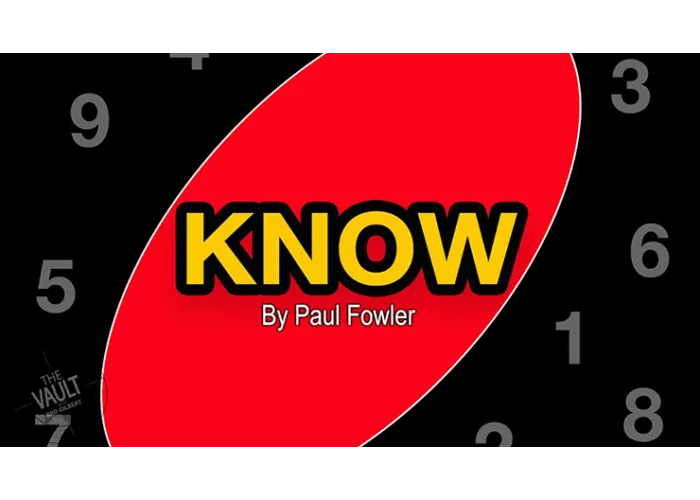 The Vault - Know by Paul Fowler video DOWNLOAD