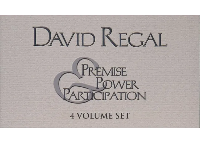 Premise, Power and Participation (4 vol set) by David Regal