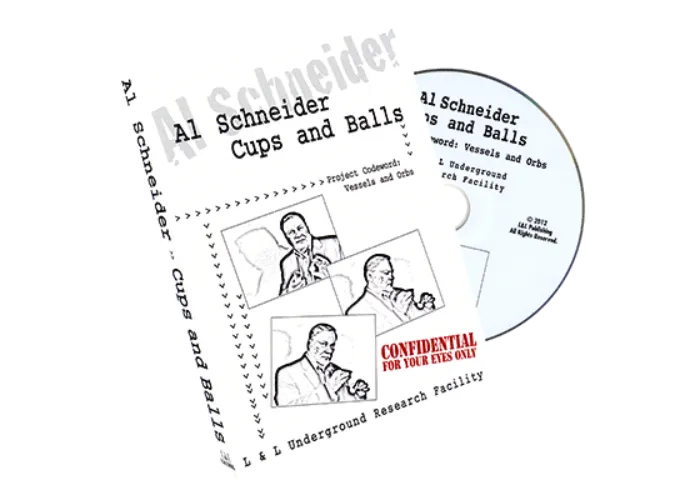Al Schneider Cups & Balls by L&L Publishing - DVD