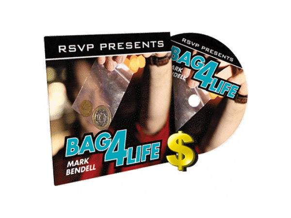 Bag4Life (DVD and 25 CENT US Quarter) by Mark Bendell and RSVP - DVD