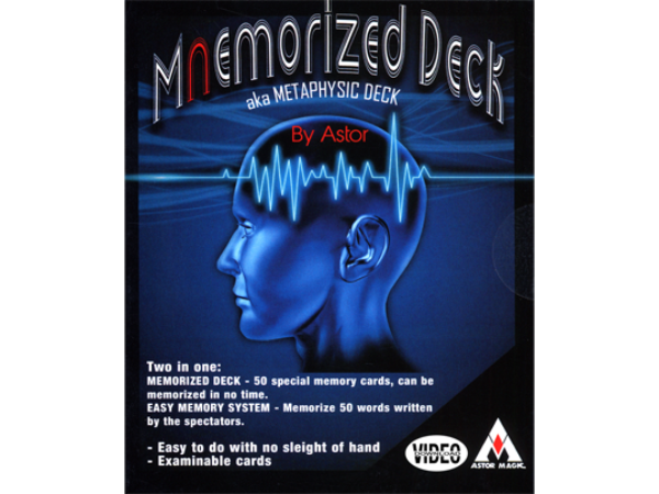 Mnemorized Deck by Astor - Trick & on-line instructions