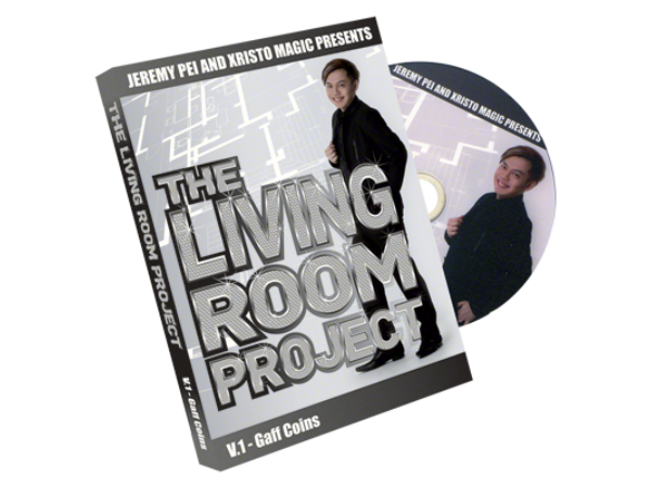 The Living Room Project Vol 1 (Gaff Coins) by Jeremy Pei and Xristo Magic - DVD