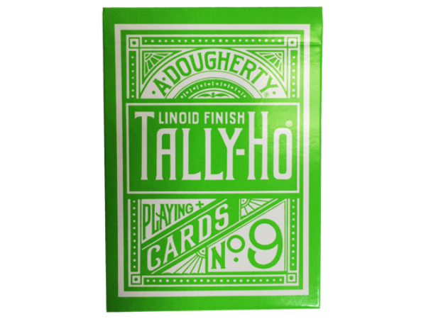 Tally Ho Reverse Circle back (Green) Limited Ed. by Aloy Studios / USPCC