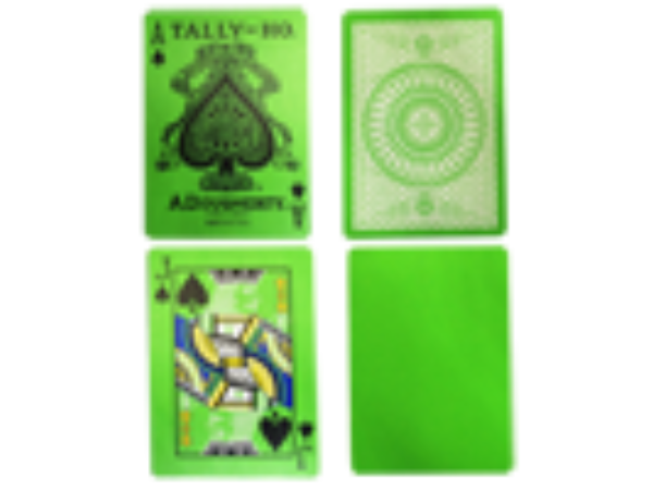 Tally Ho Reverse Circle back (Green) Limited Ed. by Aloy Studios / USPCC