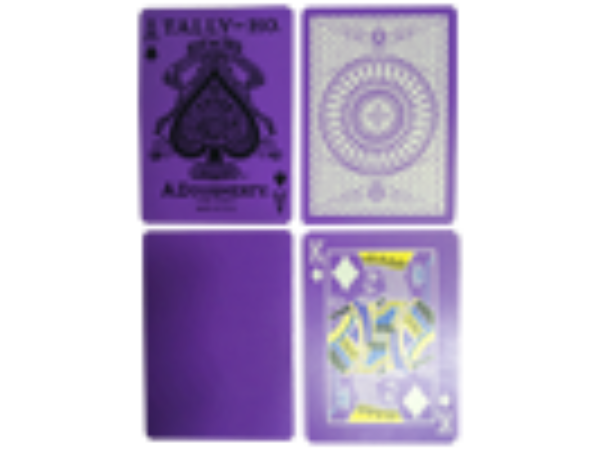Tally Ho Reverse Circle back (Purple) Limited Ed. by Aloy Studios / USPCC
