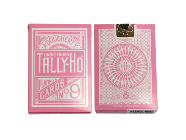 Tally Ho Reverse Circle back (Pink) Limited Ed. by Aloy Studios / USPCC