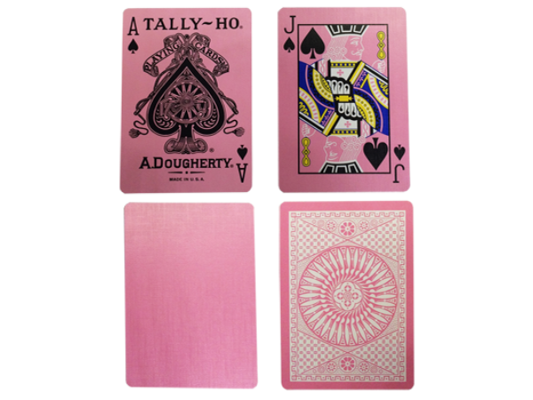 Tally Ho Reverse Circle back (Pink) Limited Ed. by Aloy Studios / USPCC