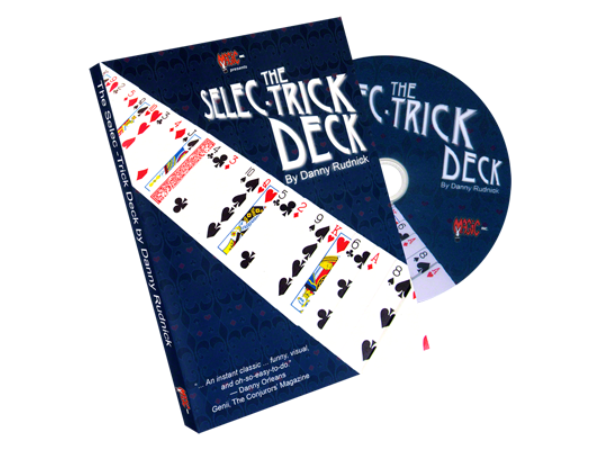 The Selec-Trick Deck (DVD and Gimmick) by Danny Rudnick - DVD
