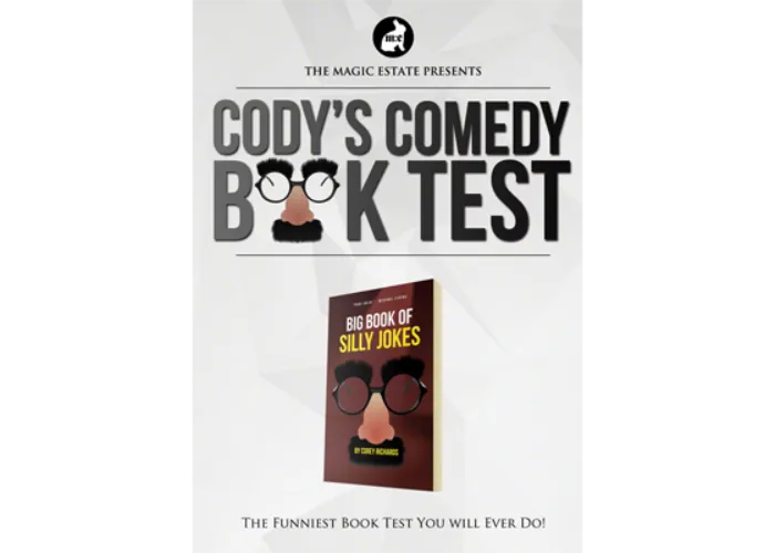 Cody's Comedy Book Test by Cody Fisher & the Magic Estate - Trick
