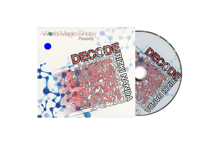 Decode Blue(DVD and Gimmick) by Rizki Nanda and World Magic Shop - DVD