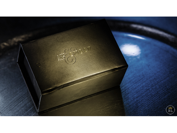 Ash and Ember Gold Beveled Size 10 (2 Rings) by Zach Heath  - Trick