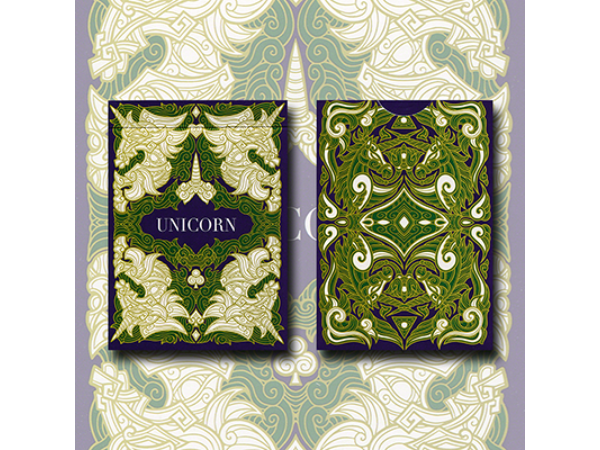 Unicorn Playing cards (Emerald)by Aloy Design Studio USPCC