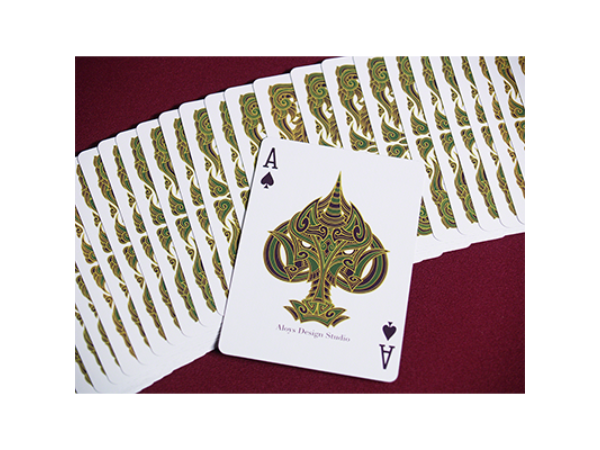 Unicorn Playing cards (Emerald)by Aloy Design Studio USPCC