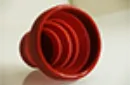 Harmonica Chop Cup Red (Silicon) by Leo Smetsers - Trick – Image 3