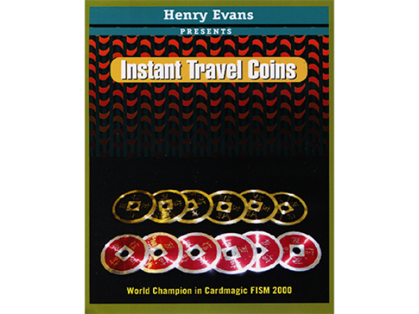 Instant Travel Coins (DVD and Gimmicks) by Henry Evans - Trick