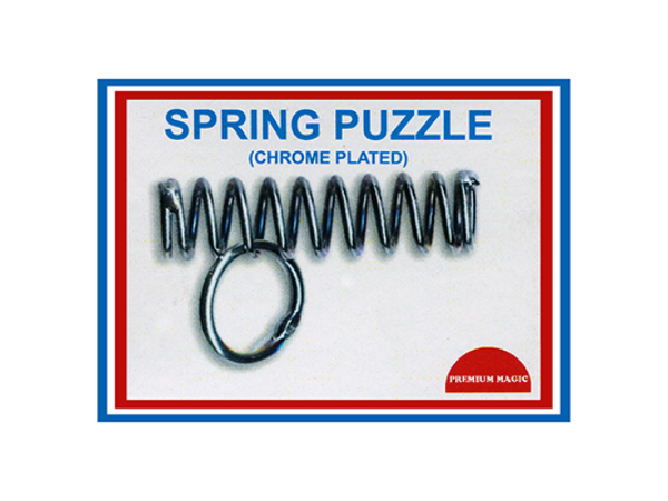 Spring Puzzle (Chrome Plated) by Premuim Magic - Trick