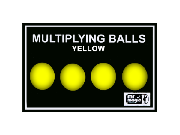 Multiplying Balls (Yellow Plastic) by Mr. Magic - Trick