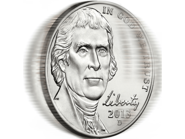 Winning Spinning Nickels (two pack) by Diamond Jim Tyler - Trick