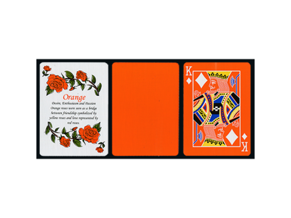 Tally Ho Reverse Fan back (Orange) Limited Ed. by  Aloy Studios / USPCC