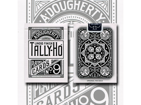 Tally Ho Reverse Fan back (White) Limited Ed. by  Aloy Studios / USPCC