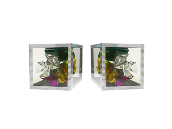 Flower Crystals From Frame (Two) by Tora - Trick
