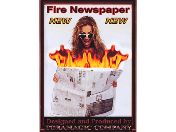 Fire Newspaper by Tora Magic - Trick