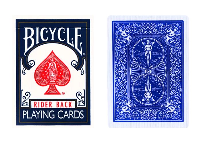 Blue One Way Forcing Deck (Black and White Joker only)