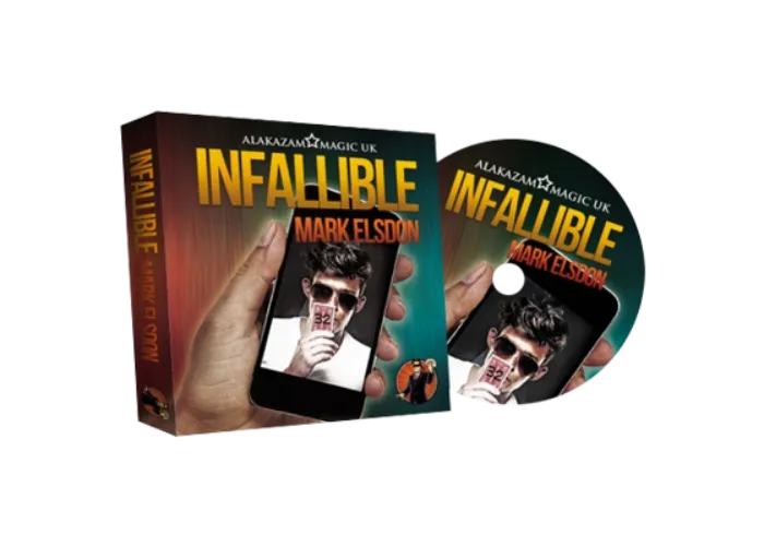Infallible (DVD and Gimmick) by Mark Elsdon and Alakazam Magic - DVD