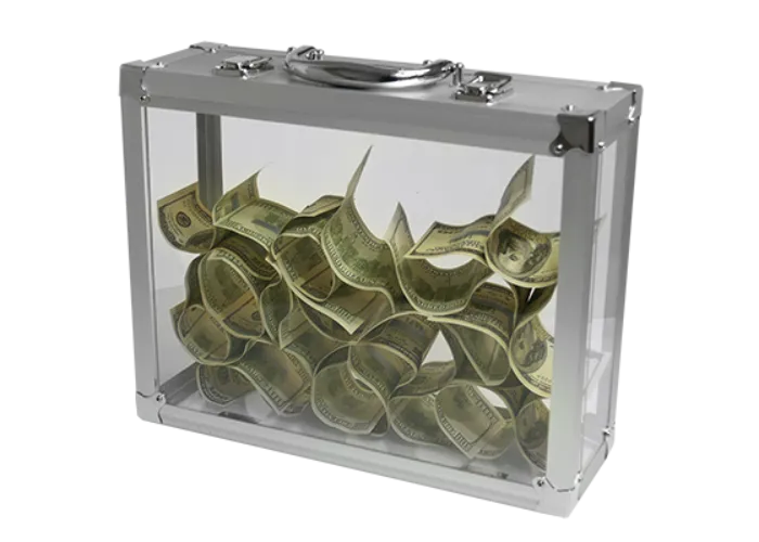 Glassy Briefcase by Tora Magic - Trick