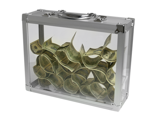 Glassy Briefcase by Tora Magic - Trick