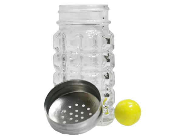 Ball in Salt Shaker