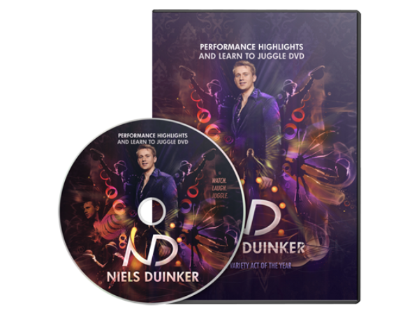 Learn To Juggle by Niels Duinker - DVD