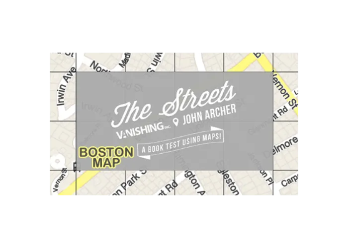 The Streets (Boston Map) by John Archer and Vanishing Inc. - Trick